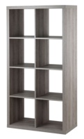 Meilleur Foyer Vente Chaude Bibliothèque Armoires Étagères de Rangement Buffet Blanc 4x4 Meuble Cubes Meubles de Salon