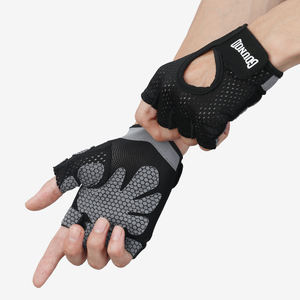 Logotipo personalizado de alta calidad Gimnasio Entrenamiento Fitness Guantes de levantamiento de pesas para hombres y mujeres Guantes deportivos de gimnasio - Product Image 6