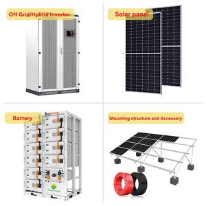 Générateur solaire haute puissance pour système d'énergie solaire domestique avec batterie 20kw 30kw 40kw 50kw - Product Image 1