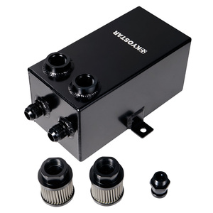 עבור הונדה אזרחית 3l אלומיניום לתפוס יכול טנק עם 12an יציאה נקבה 12an מסנן 10an לנקז לשימוש מנוע - Product Image 4