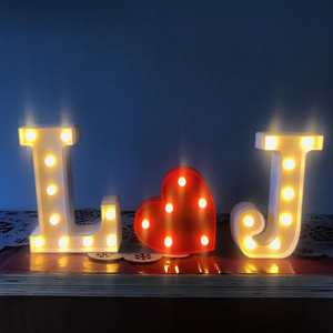 Fiesta cumpleaños iluminar marquesina <span class=keywords><strong>letras</strong></span> amor soporte telón de fondo para boda Boda evento Decoración - Product Image 2