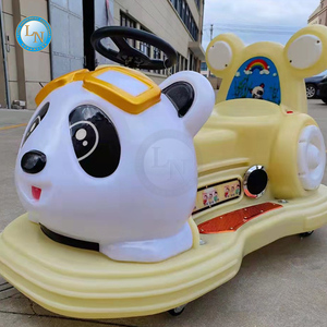 Electric Panda Bumper <b>Cars</b> Luminous Fiberglass Metal <b>Toy</b> for Indoor Outdoor Use for Night Market Plaza Park - Product Image 5