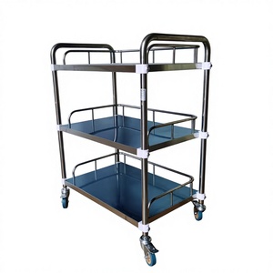 Hospital Stainless Steel <strong>Dressing</strong> <strong>Trolley</strong> Surgical Instrument <strong>Trolley</strong> - Product Image 1