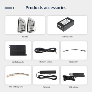 EASYGUARD Système d'entrée PKE avec verrouillage/déverrouillage automatique compatible BMW avec bouton de démarrage OEM d'origine BMW F Body, G Body, lève-vitres - Product Image 2