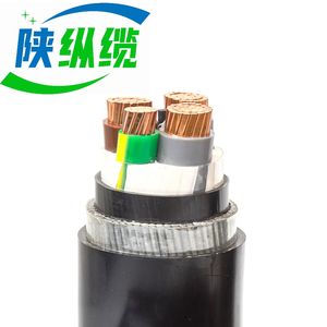 Yüksek EMI Dirençli Korumalı Madencilik VFD Kablosu Saf Bakır İletken PVC Kılıf Endüstriyel 11kv 60A - Product Image 3