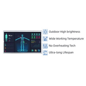 จอแสดงผลความสว่างสูงขนาด 18.5 นิ้ว IPS 1920x1080 LVDS 1000nits ทนอุณหภูมิสูง TFT LCD สำหรับการถ่ายภาพทางการแพทย์ CT ฯลฯ - Product Image 2