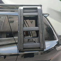 Pour BYD Eqution Leolard 8 / Denza D8 : Pièces tout-terrain, échelle latérale pliable, échelle de toit latérale en alliage d'aluminium, pièces d'échelle arrière