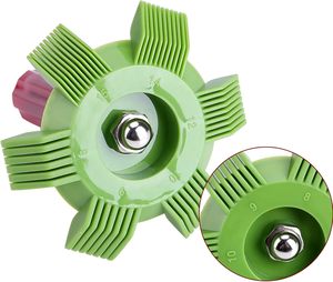Brosse de refroidissement de climatisation de peigne d'aileron de <span class=keywords><strong>radiateur</strong></span> pour nettoyer et redresser l'évaporateur de condenseur - Product Image 6