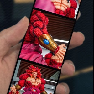 Statue DX Brother 50cm <span class=keywords><strong>Super</strong></span> Four Broly PVC Collection Figures Nouvelle Source d'Approvisionnement Figurine Décoration Marchandise - Product Image 3