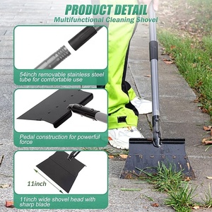Outils de jardinage d'extérieur Outil de déglaçage Pelle à neige Outil de désherbage pour bordures de <span class=keywords><strong>pelouse</strong></span> - Product Image 5
