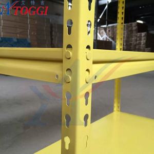 5 שכבה פלדה מתקפל מחוררת זווית ברזל מתלה מדפי לתצוגה - Product Image 4