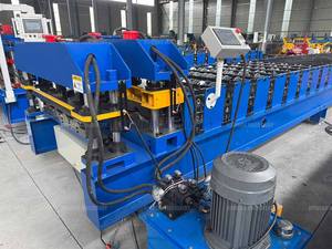 Máquina formadora de rollos de azulejo esmaltado de entrega rápida Máquina formadora de rollos de hoja de techo Máquina de panel de techo esmaltado - Product Image 6