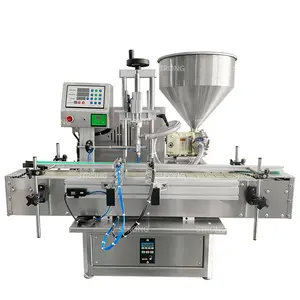 40L Large Flow High Speed Automatic Single Head Table Top Rotor Pump Cream Liquid Filling Machine