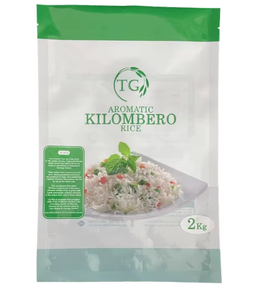 Emballage alimentaire personnalisé de haute qualité Sac nord transparent brillant sur une face sac scellé sur trois côtés avec logo - Product Image 1