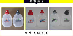 Muestra gratis Popular botella de agua deportiva de ciclismo ligera, portátil y suave hecha de plástico que aprieta para bicicletas - Product Image 2