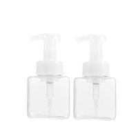 Botol Pompa Busa PETG 250ml dengan 100pcs MOQ Rendah untuk Kemasan Sabun Cair Profesional