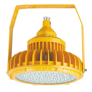 Aluminium jaune doré 100W 200W 250W 300W LED haute <span class=keywords><strong>baie</strong></span> lumière lampe 110V-277V 300W haute puissance atelier lumière d'inondation entrepôt lampe - Product Image 2