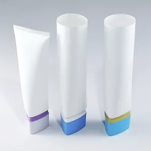 New Stock Arrival Hand Cream D40 Triangle Body Care Nozzle PE Tubes with Screw Cap 2024