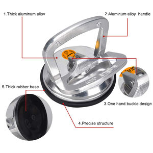 Ventosa de Vacío de Aluminio de Alta Resistencia para Levantar Vidrio, Azulejos, Espejos, Granito, Mesa de Vidrio, Pinza de Succión - Product Image 3