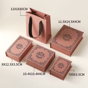 Custom Logo Luxury Flip Top Pearl <b>Necklace</b> <b>Box</b> Rigid Paperboard Packaging Fast Delivery for Jewelry <b>Gift</b> - Product Image 3