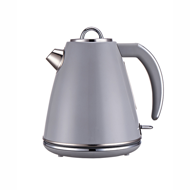 Retro Low Price Stainless Steel 1.5L Cordless Electric Kettle with Temperature Control for Household Use