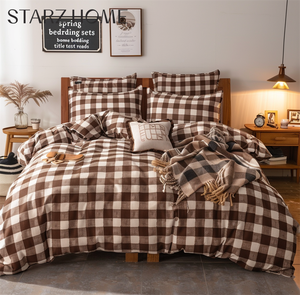 Starz Nhà Giá Rẻ Duy Nhất Trắng Giường Bao Gồm Và Khăn Ctrải Giường Với Duvet <span class=keywords><strong>Set</strong></span> Thiết Kế Bộ Đồ Giường Sang Trọng Thương Hiệu Bộ Đồ Giường Thiết Lập - Product Image 4