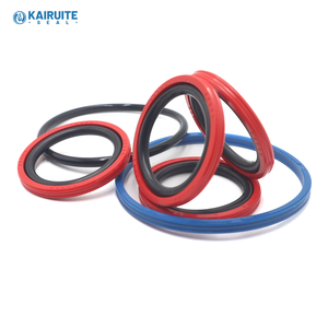Anneau de tenue en polyuréthane rouge bidirectionnel pour cylindre et trou de piston PS1850-V PS1600 MPS AP PCG - Product Image 3
