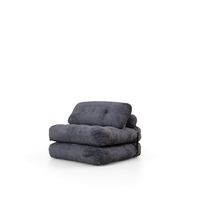 Fauteuil de compression Gerbrsi, canapé compressé 2 en 1, canapé-lit compressé deux-en-un, fauteuil-lit simple en velours entièrement en mousse