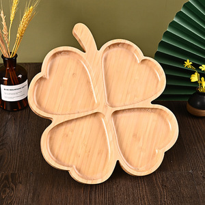 Plateaux en bois en gros pour hôtels et maisons, avec motifs de grain de bois, adaptés aux fruits secs, gâteaux, en-cas, thé - Product Image 3