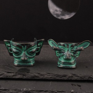 Juego de Figuras de Bronce Sanxingdui, Imitación Antigua, Artesanía Metálica, Decoración del Hogar, Recuerdo Coleccionable, Regalo - Product Image 3