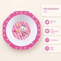 Assiettes en plastique PP sûres et durables, motif de dessin animé, écologiques, réutilisables, de qualité alimentaire, vaisselle pour enfants, assiettes pour enfants