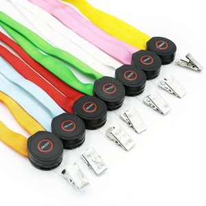 LED Light up Neck <b>Lanyard</b> with Secure Clip Flashing Glow Necklace Safety Night Visibility Concert Party Event Festival ID Badge - Product Image 3