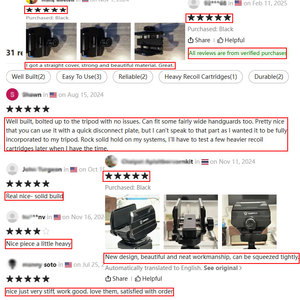 Săn Bắn ngoài trời loạt phổ Kẹp nhôm <span class=keywords><strong>Tripod</strong></span> núi chụp phụ kiện <span class=keywords><strong>Adapter</strong></span> săn bắn kẹp - Product Image 6