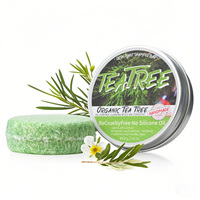 Sabun Sampo Tea Tree Pelembap Anti Ketombe Perbaikan Rambut Rusak dalam Kemasan Aluminium 60g Grosir Kustom Terlaris