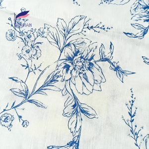 Thân thiện với môi <span class=keywords><strong>linen</strong></span>/bông dệt vải với kỹ thuật số thực vật in ấn cho quần áo & dệt may nhà rèm cửa ngành công nghiệp sử dụng - Product Image 6