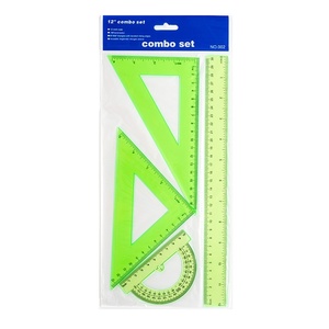 Juegos <span class=keywords><strong>de</strong></span> reglas <span class=keywords><strong>de</strong></span> 2, 4 <span class=keywords><strong>y</strong></span> 6 piezas con bolsa OPP, <span class=keywords><strong>regla</strong></span> recta, <span class=keywords><strong>regla</strong></span> triangular <span class=keywords><strong>y</strong></span> transportador para estudiantes, set <span class=keywords><strong>de</strong></span> papelería, útiles escolares - Product Image 5