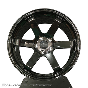 Cerchi Forgiati Volk Racing TE37 SL Saga Nero Lucido 5x114.3 5x100 5x112 5x120 in Lega di Alluminio 6061-T6 - Product Image 4
