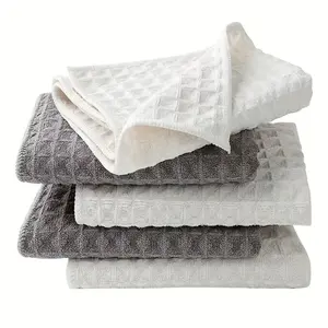 Microfiber Waffle Weave Towel Custom Deep Cleaning Cloths Golf Towel