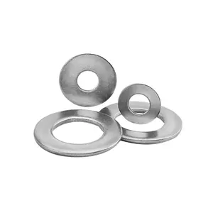 China supplier custom metal carbon iron gi shim plain pitching ss washer engraved stainless steel flat washers