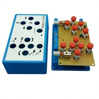 Boîte de télécommande multifonction avec mini-clavier, en plastique, utilisation universelle, piles AAA, portée de contrôle de 30 m