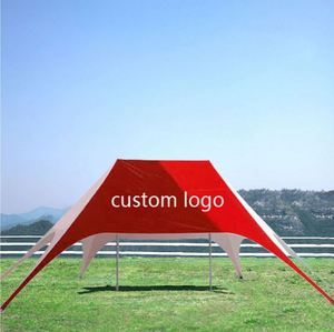 Carpa Personalizada para Ferias Comerciales 2025, 16x16m, Estructura de Aluminio, Protección Solar y contra la Lluvia, Carpa de Playa Tipo Araña, Color Personalizado - Product Image 1