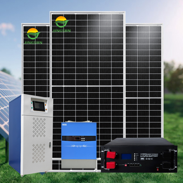 Jingsun Complete Solar Power System 15KW 20KW 25KW 30KW 40KW 50KW 10KW Hybrid Solar System for Commercial Industrial