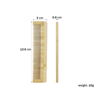 Peigne en bois écologique, brosse à cheveux en bois personnalisée