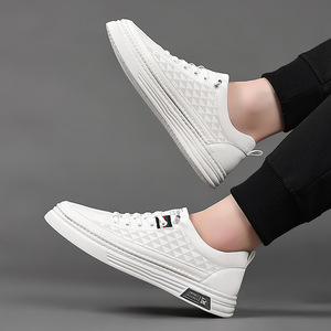 Tabau Andre Men's Canvas Slip-On Casual Shoes Round Toe Mesh Lining <b>Rubber</b> Outsole Anti-Slip Walking Style Shoes - Product Image 4