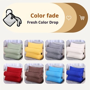 Almohada <span class=keywords><strong>de</strong></span> Cuña Ajustable <span class=keywords><strong>para</strong></span> <span class=keywords><strong>Cama</strong></span>, Rellena <span class=keywords><strong>de</strong></span> Esponja Acolchada, <span class=keywords><strong>de</strong></span> Lino y Algodón, con <span class=keywords><strong>Funda</strong></span> Extraíble y Lavable, Triangular, <span class=keywords><strong>para</strong></span> Dormir, Soporte Lumbar y Cervical - Product Image 1