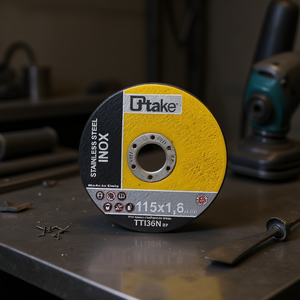 ใบเจียรแบบแบน 180x22.23 มม. สำหรับตัดเหล็กสแตนเลส - Product Image 3