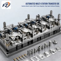 Outil de découpe robotisé automatisé multi-stations sur mesure pour le formage par emboutissage profond, le perçage et la formage de pièces métalliques de précision