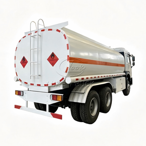 ถังเก็บน้ำมันดีเซลท้ายรถบรรทุกทนทานต่อการสึกหรอ ขนาด 15 ลบ.ม.-28 ลบ.ม. รถบรรทุกถังน้ำมันซีโนทรัค ฮาวเวอร์ ซีรีส์เต็มรูปแบบ สำหรับสถานีบริการน้ำมัน - Product Image 1