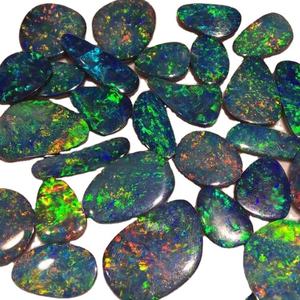 Naturale opale Etiope cabochon colorate e grande formato opale - Product Image 5