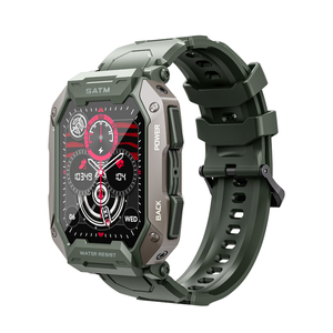 Đồng hồ 2024 Hot Đồng hồ thông minh 5ATM chống nước sâu 1.81-inch TFT phát hiện áp suất huyết áp vuông cuộc gọi phát hiện - Product Image 4